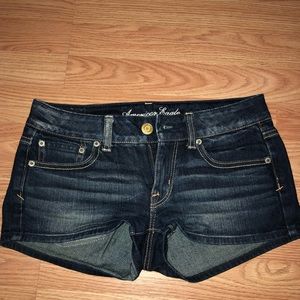 American Eagle blue jean shorts